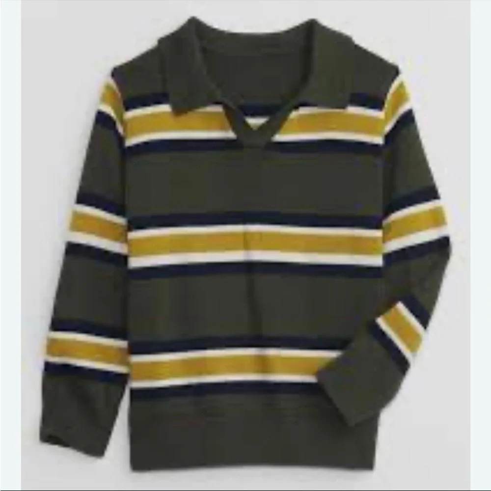 GAP toddler boy polo pullover sweater